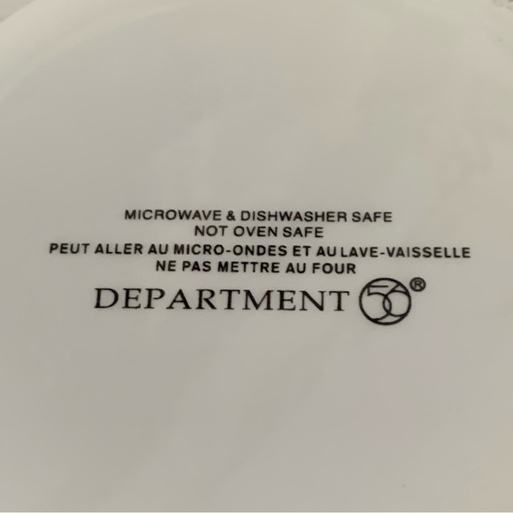 Dept 56 Candy Cane Stripe Hot Cocoa & Polka Dot Mug Set Coffee Tea Christmas - Picture 10 of 15